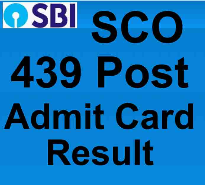 SBI SCO Notification